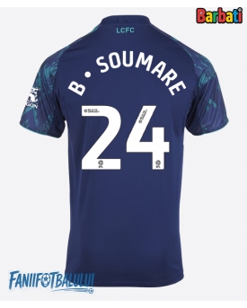 Leicester City Boubakary Soumare #24 Tricou Fotbal Replică 2025-26 Barbati Deplasare